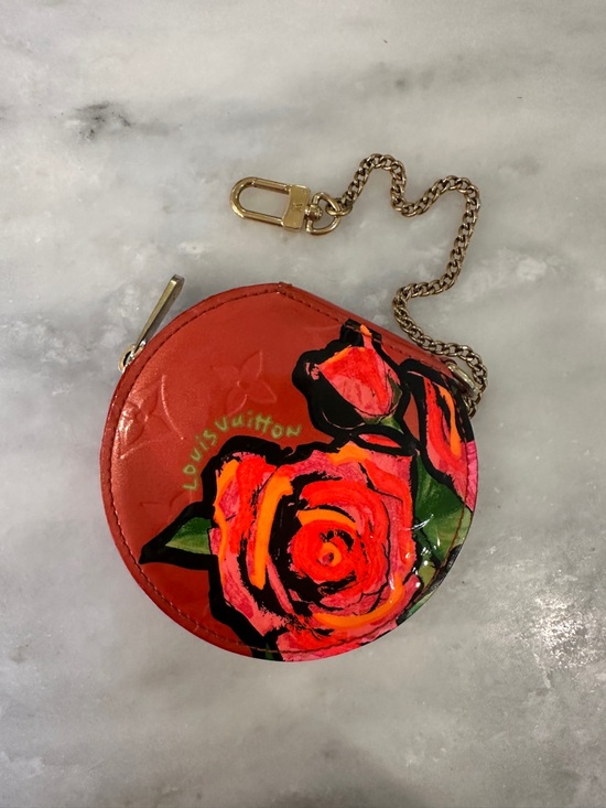 Louis Vuitton Handbags - Louis Vuitton Coin Purse Stephen Sprouse Monogram Vernis Orange Sunset
